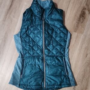Lululemon Down For A Run Women's Quilted Vest - Teal/green